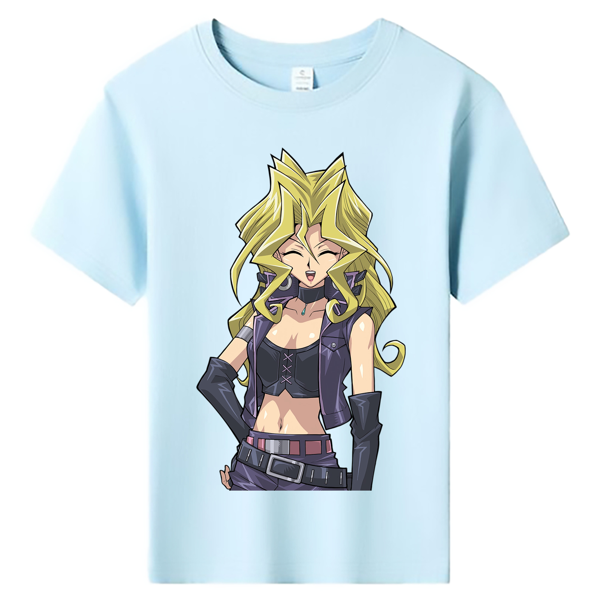 （画像用） 遊☆戯☆王 Yu-Gi-Oh! 綿100％キッズTシャツ（フロントプリント）